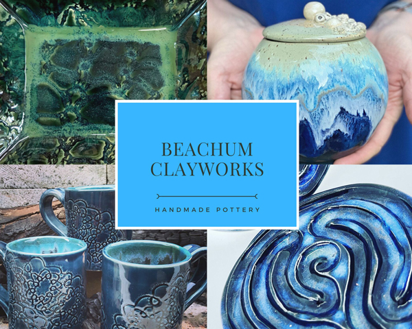 Beachum Clayworks collage